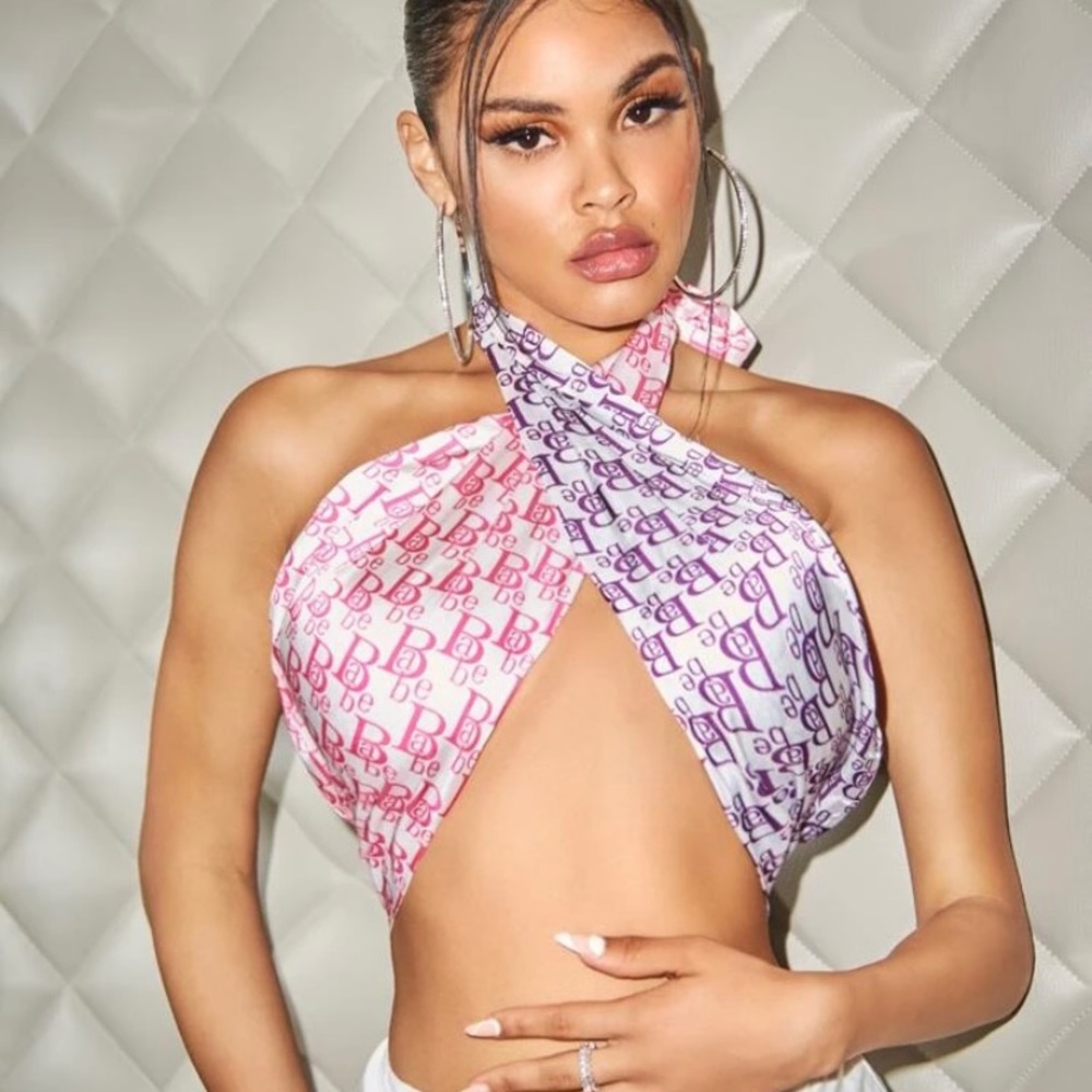 Cross body top